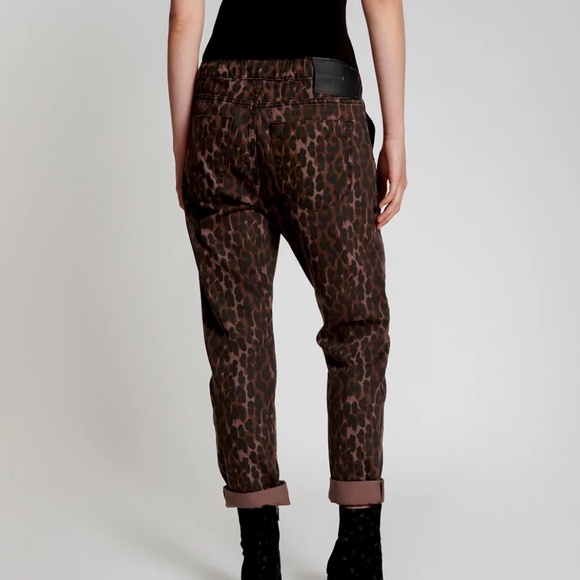 One Teaspoon • Shabbies Drawstring Jean in‎ Bronze Leopard - Picture 2 of 3